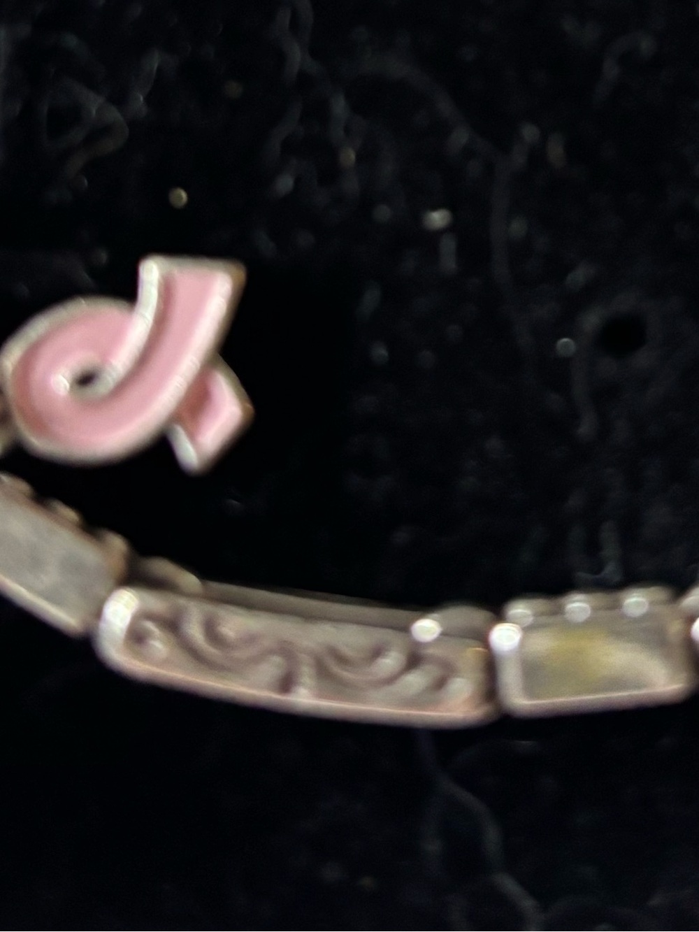 Brighton Power of Pink 2012 Bracelet Pink Crystal Heart Breast Cancer - Picture 6 of 7